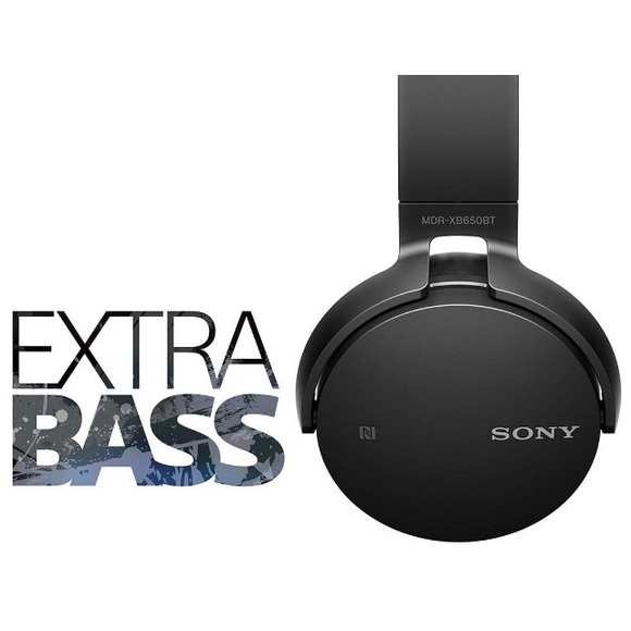 Sony MDRXB650b5/B Extra Bass Bluetooth headphones - Picture 4 of 8